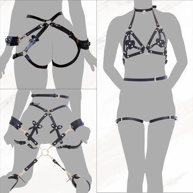 БДСМ-набор LOCKINK YEAHWOW Forced Nadu pose correction set